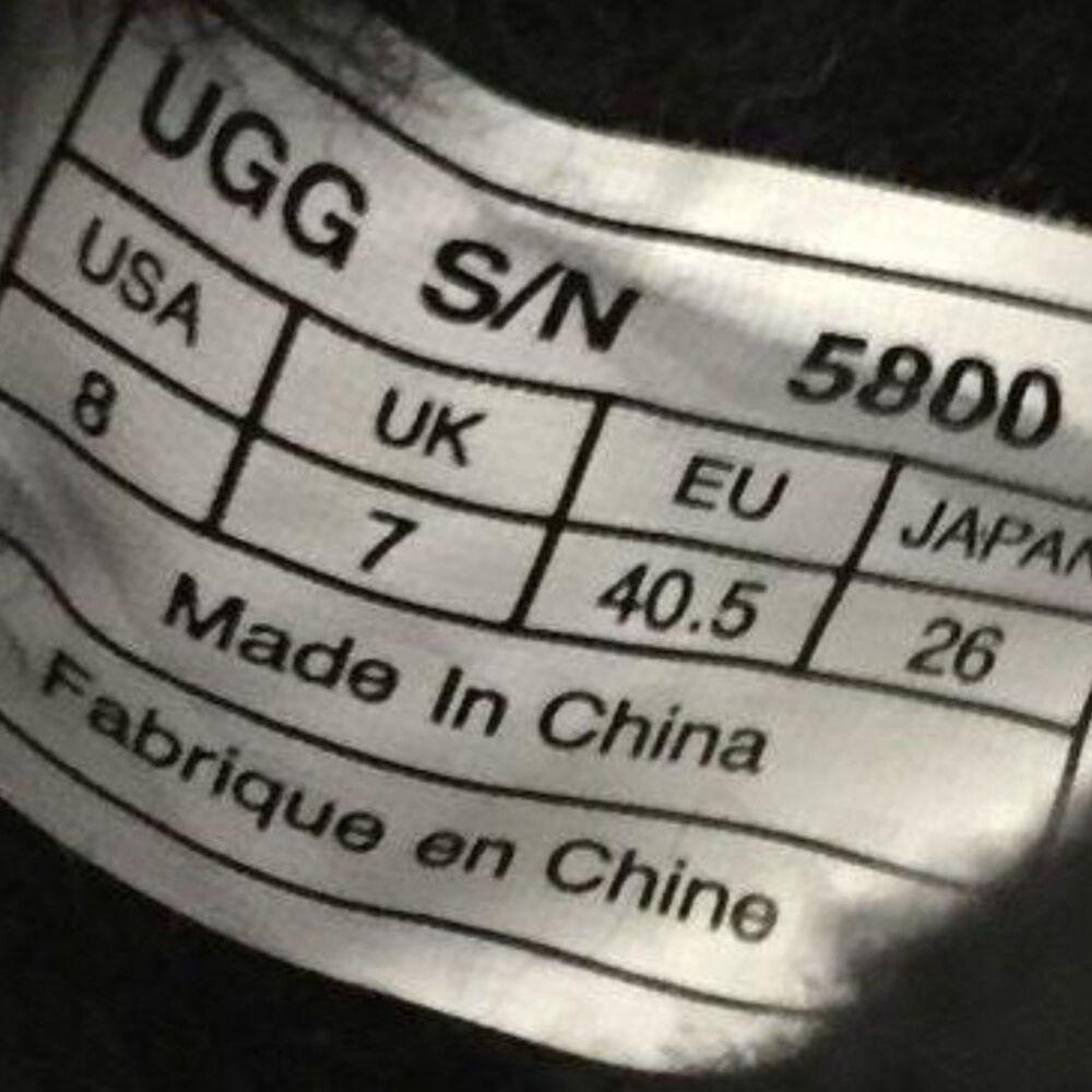 UGG Women's Black Fleece Lined Boots - Picture 5 of 5